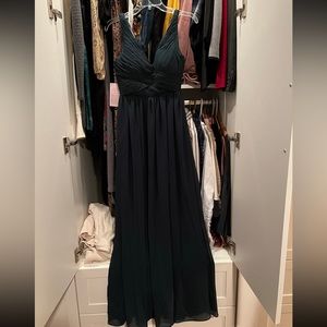 BHLDN Corsa Dress (Emerald Green - Size XS)